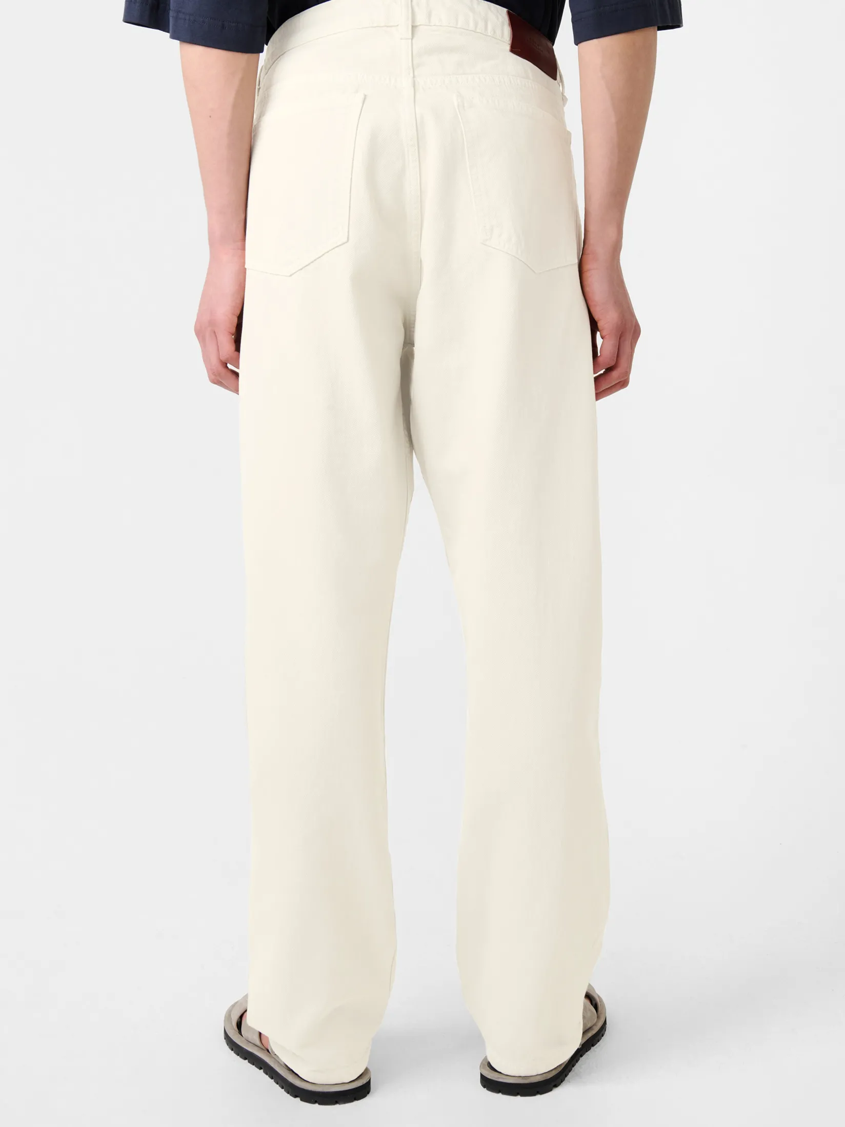 Online Studio Nicholson Riso Denim Pant Parchment