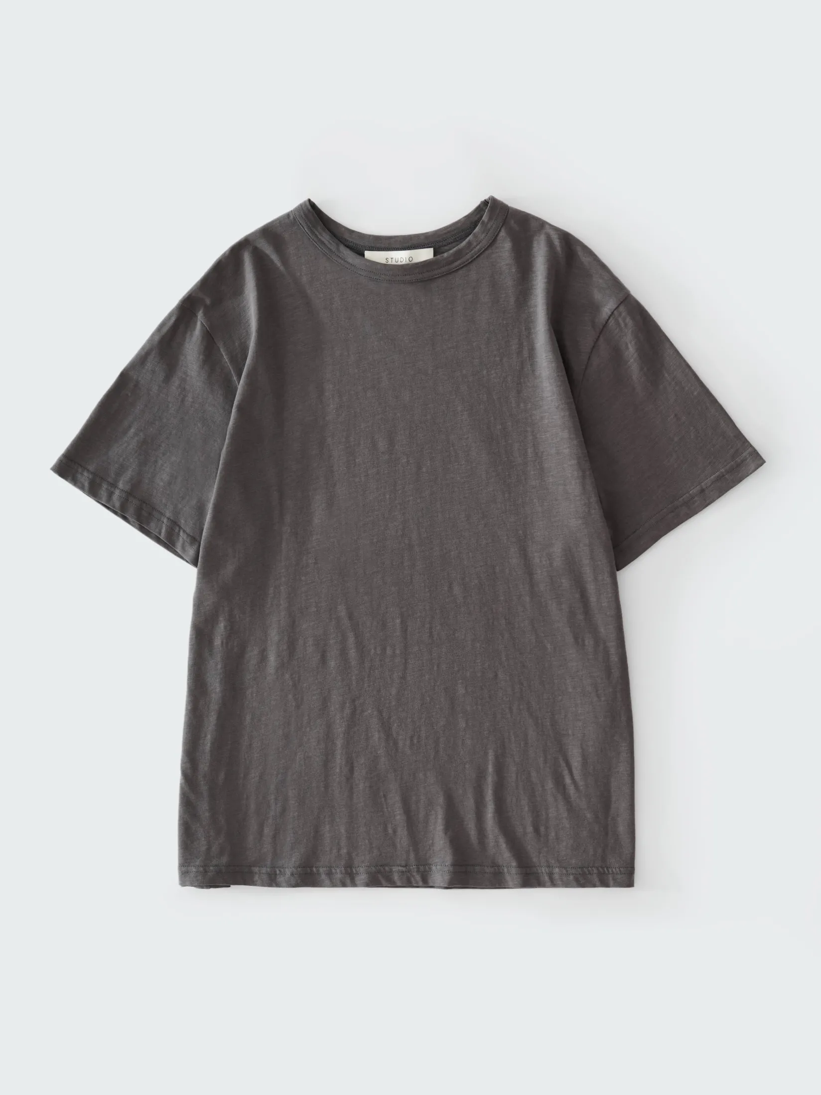 Clearance Studio Nicholson Rond T-Shirt Thunder