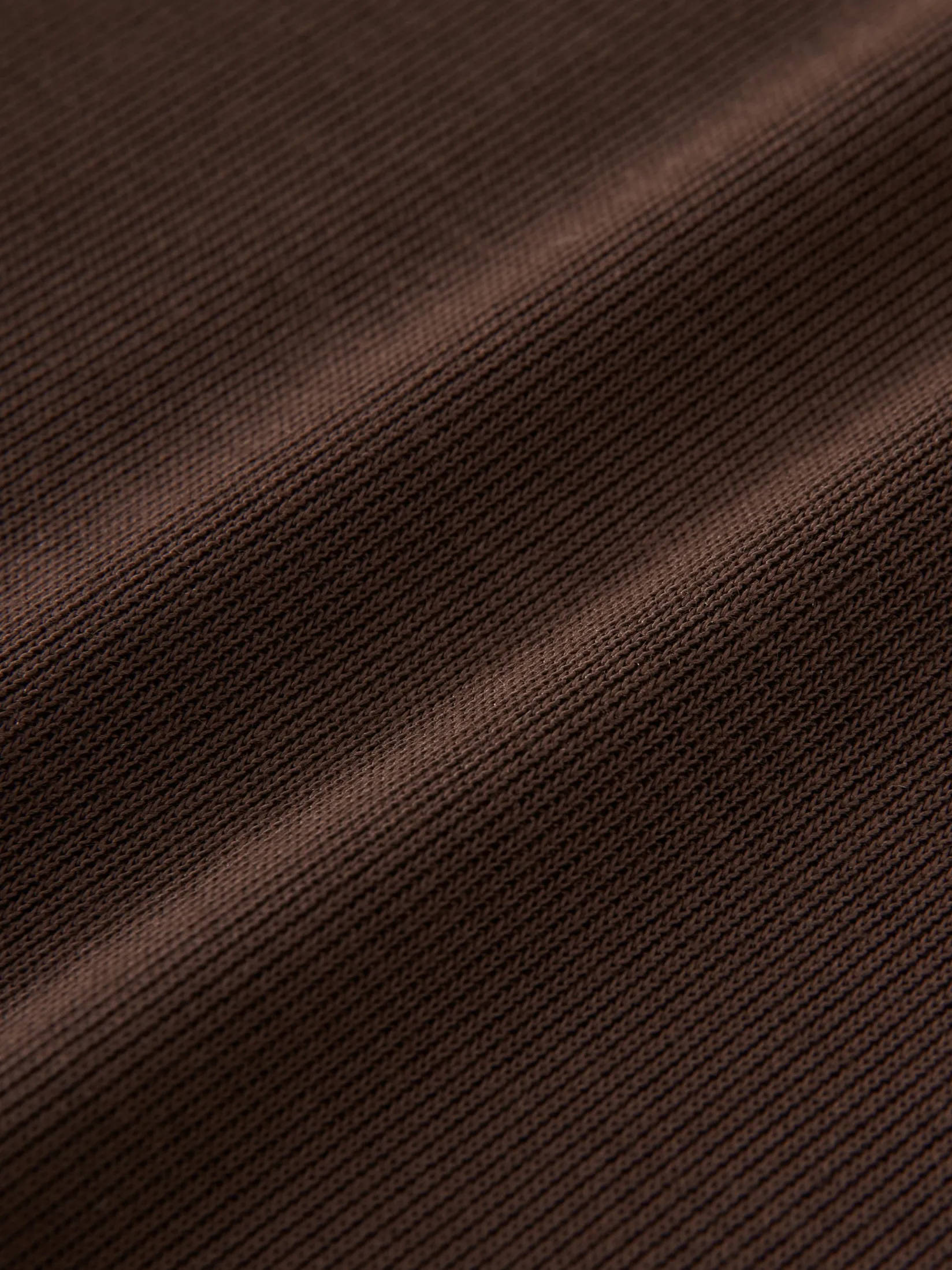 Online Studio Nicholson Rond T-shirt Chocolate Brown