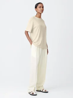 Clearance Studio Nicholson Rond T-Shirt Bamboo