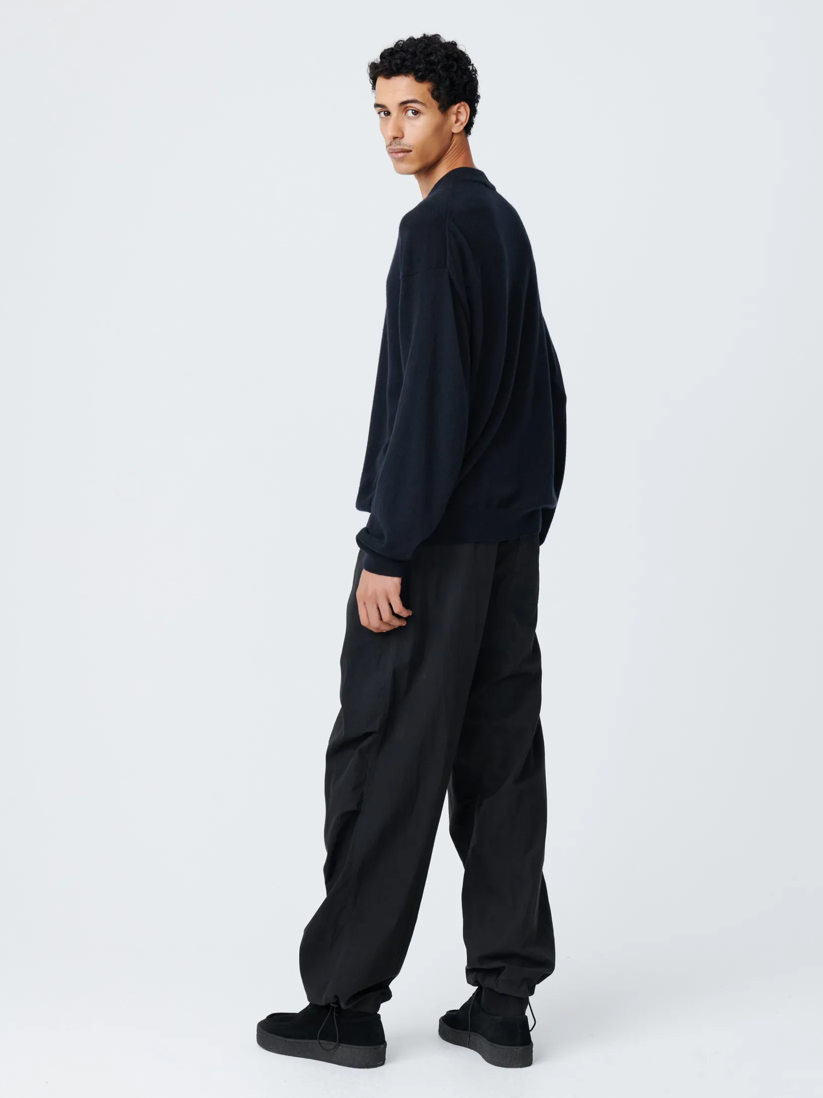 Sale Studio Nicholson Roth Knit Darkest Navy