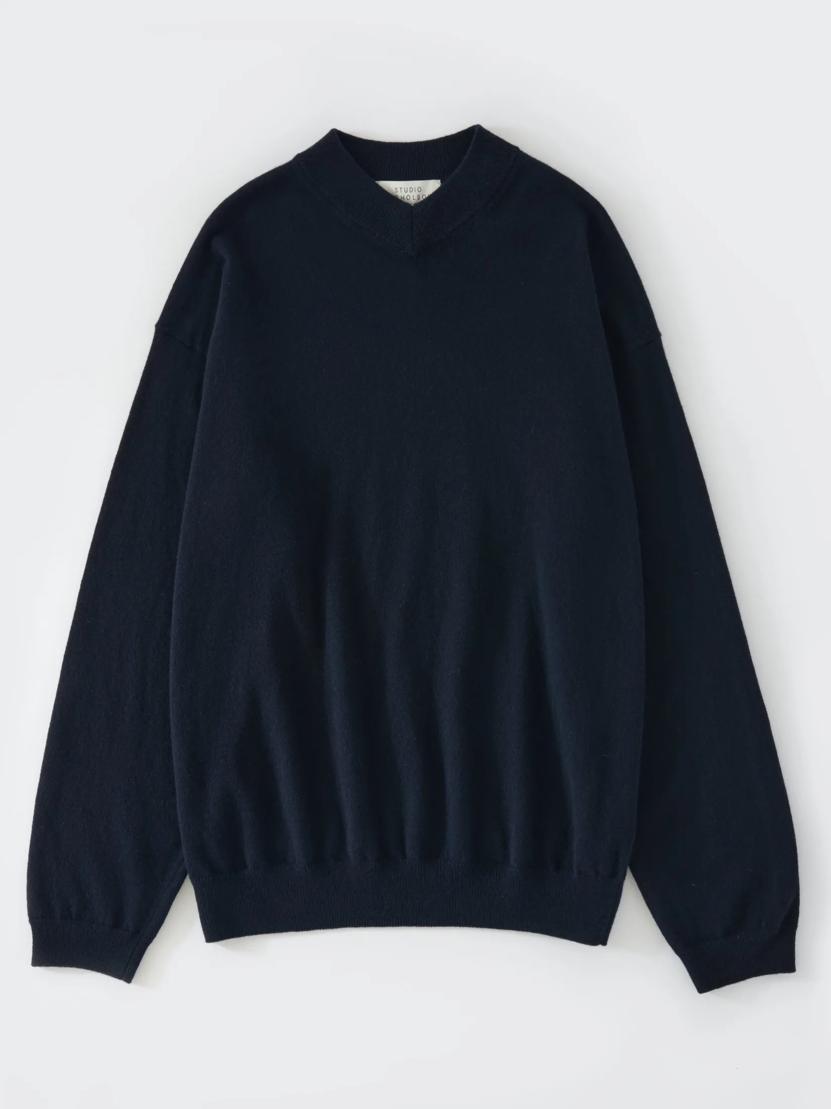 Sale Studio Nicholson Roth Knit Darkest Navy