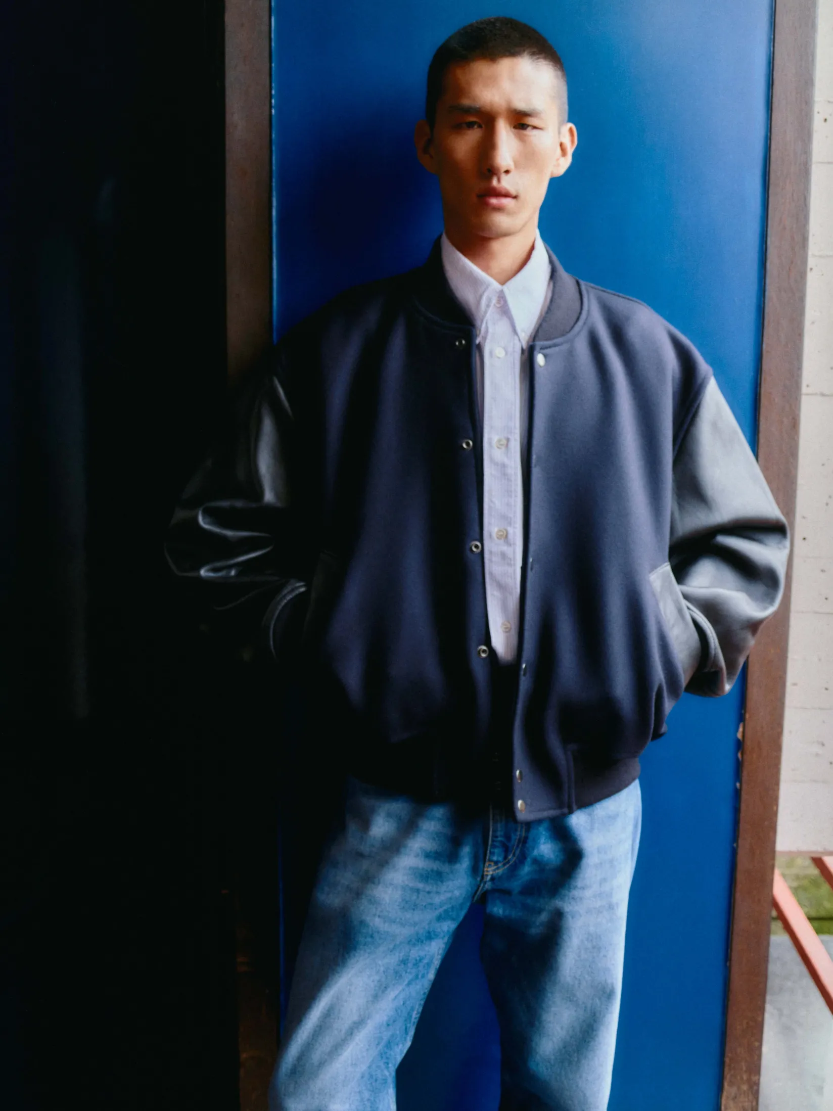 Clearance Studio Nicholson Ruskin Shirt Lilac Stripe