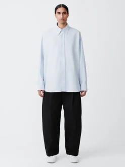 Fashion Studio Nicholson Ruskin Shirt Oxford Blue