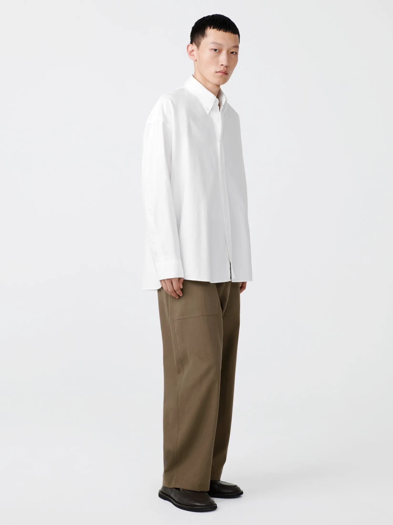 Clearance Studio Nicholson Ruskin Shirt White