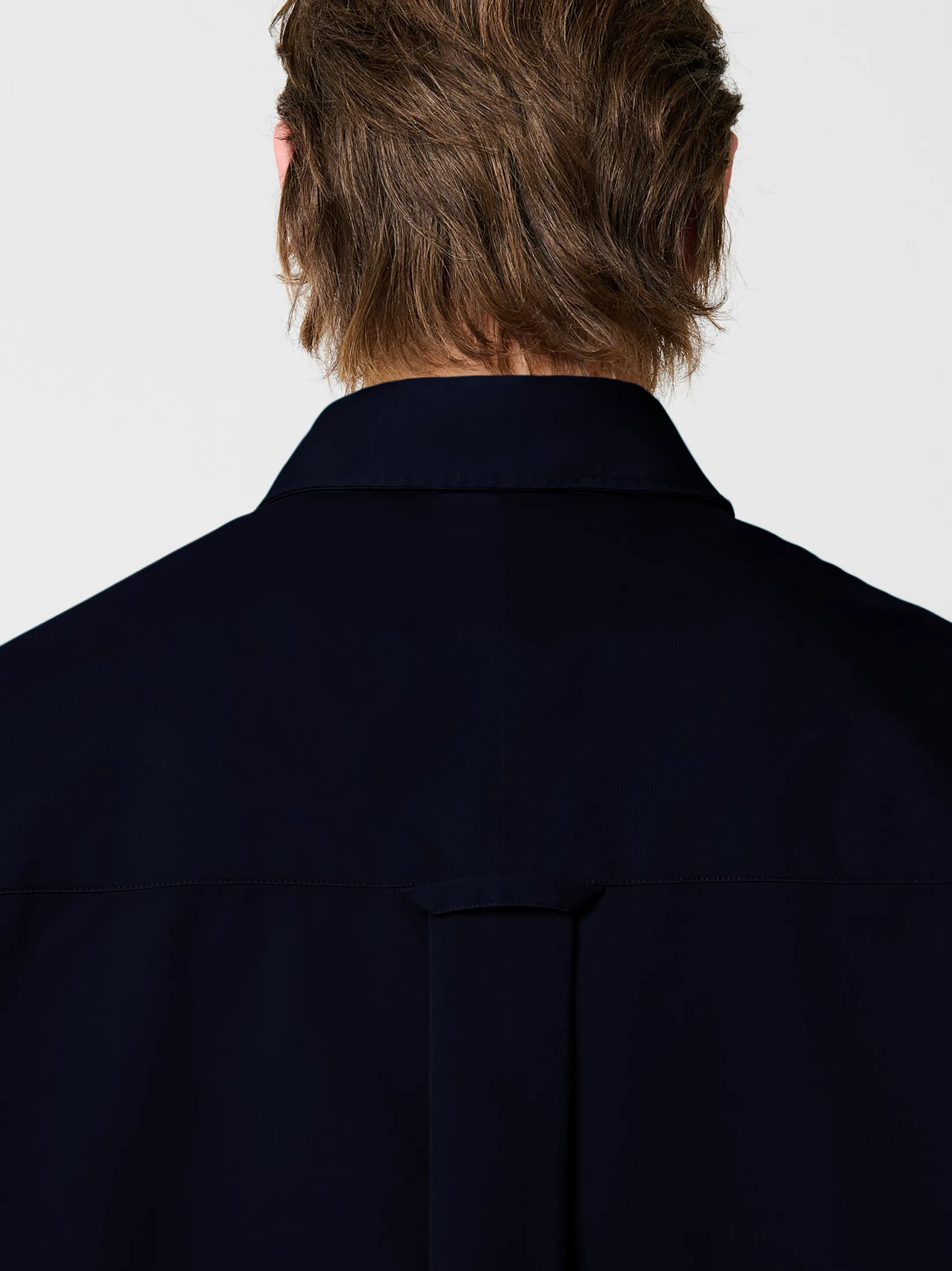 Sale Studio Nicholson Ruskin Shirt Darkest Navy