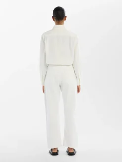 Best Studio Nicholson Ruthe Denim Pant Optic White