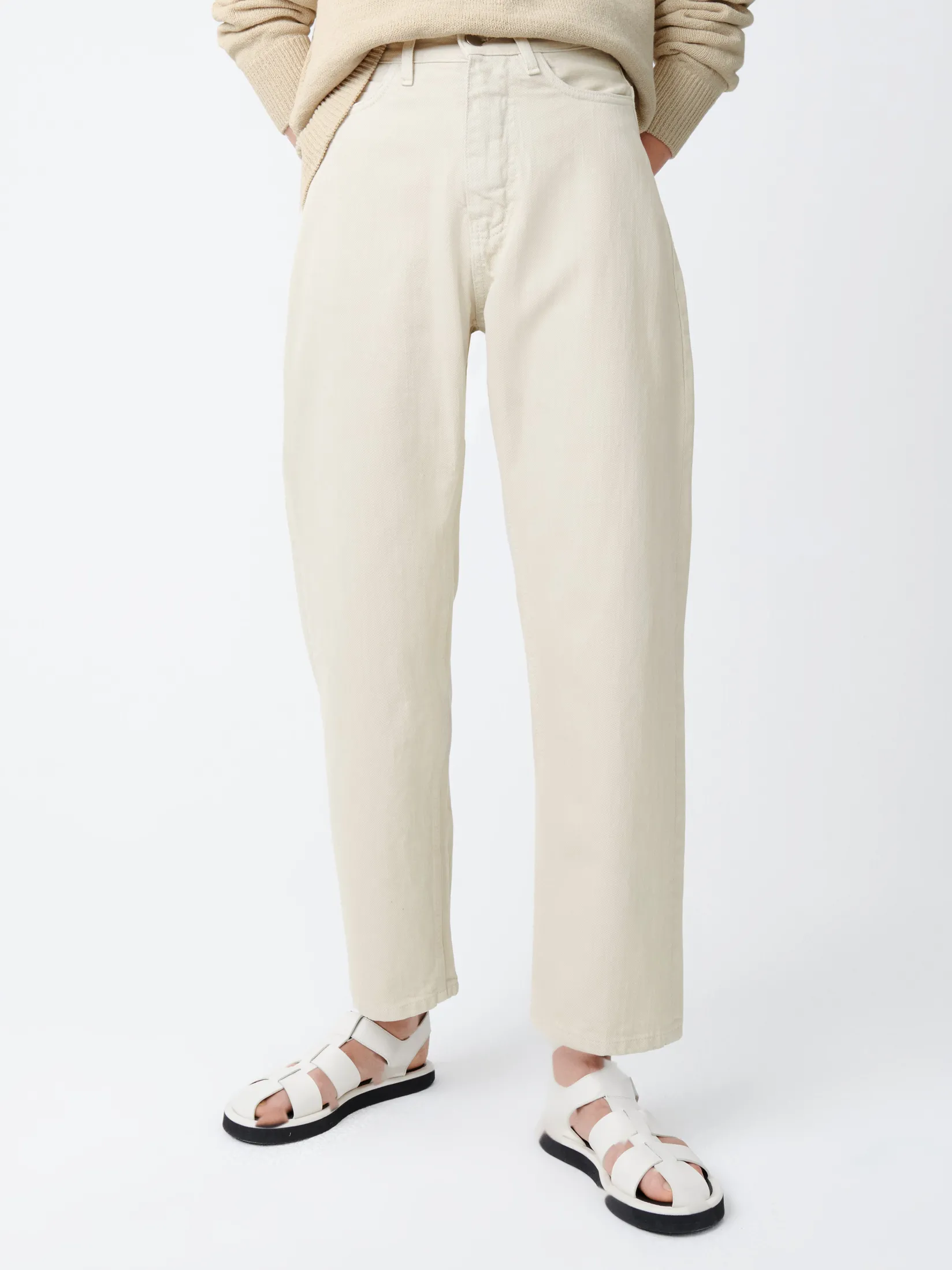 Online Studio Nicholson Ruthe Denim Pant Dove