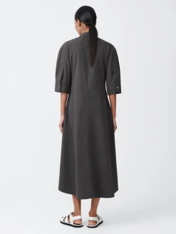 Online Studio Nicholson Sabo Cotton Dress Asphalt