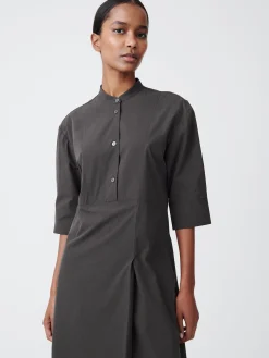 Online Studio Nicholson Sabo Cotton Dress Asphalt