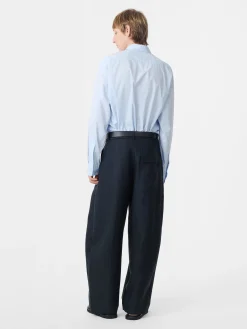 Clearance Studio Nicholson Salin Shirt Sky Blue