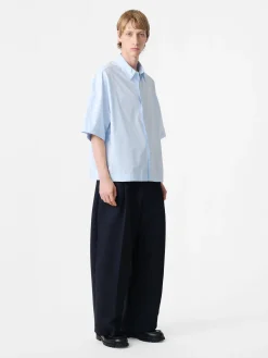 Discount Studio Nicholson Sanko Shirt Sky Blue