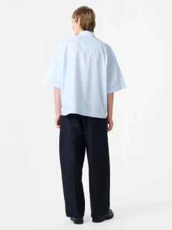 Discount Studio Nicholson Sanko Shirt Sky Blue