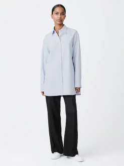 Outlet Studio Nicholson Santos Oxford Shirt Mist