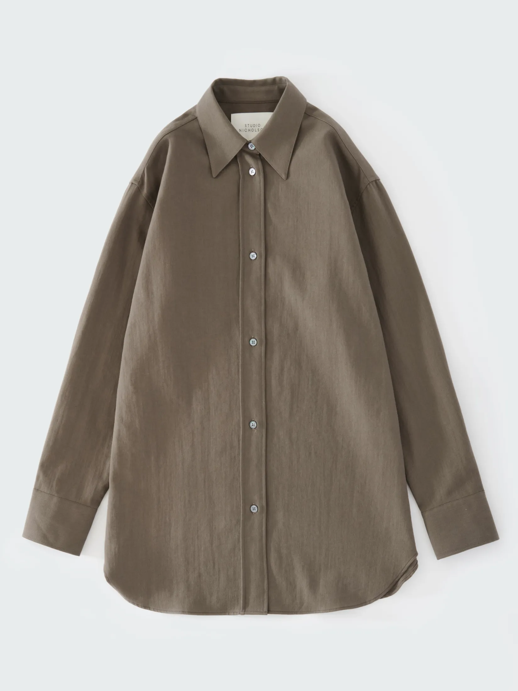 Sale Studio Nicholson Santos Shirt Fossil