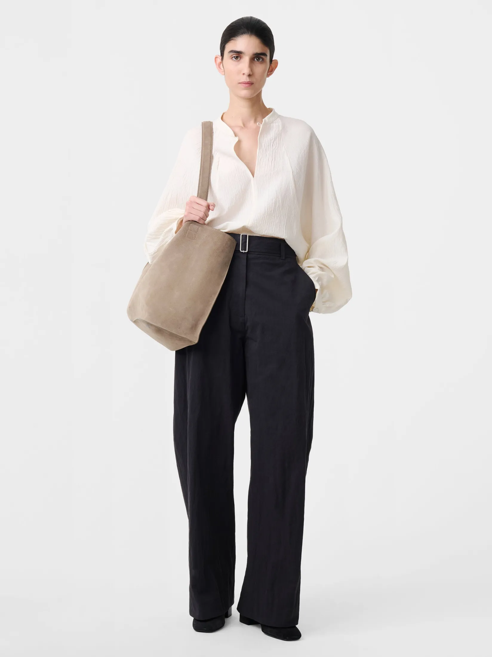Online Studio Nicholson Seil Top Milk