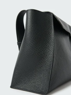 Best Studio Nicholson Shiboru Leather Bag Black