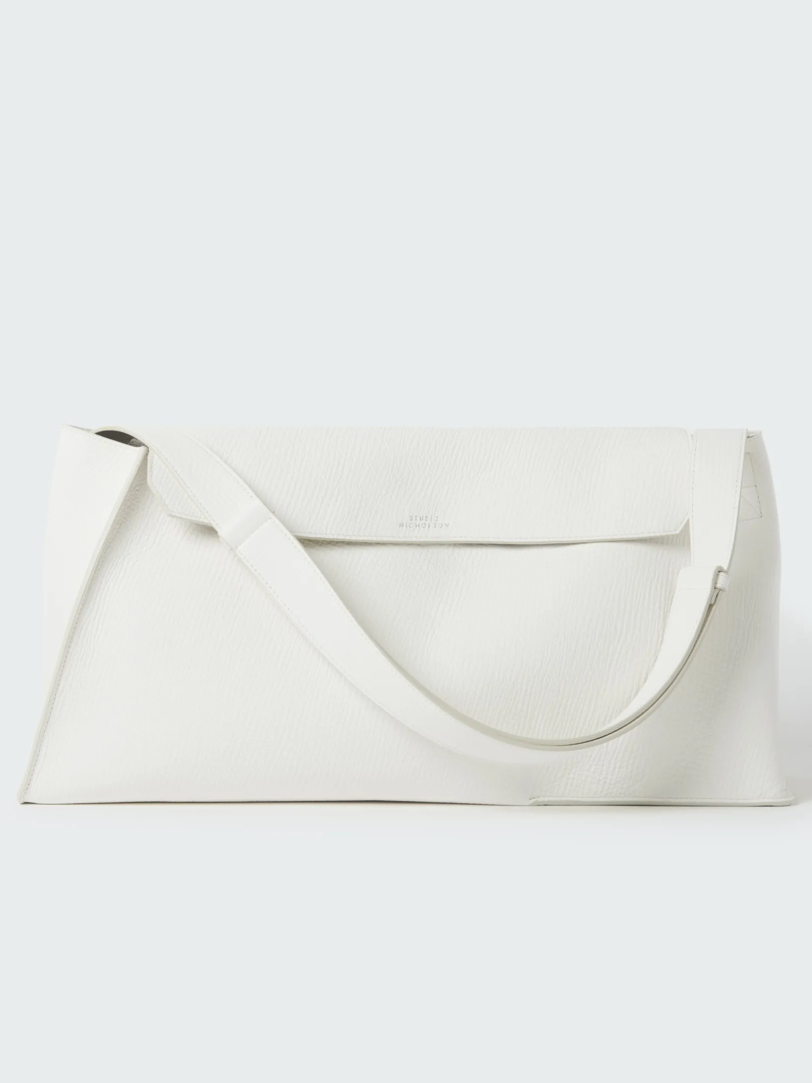 Hot Studio Nicholson Shiboru Leather Bag Parchment