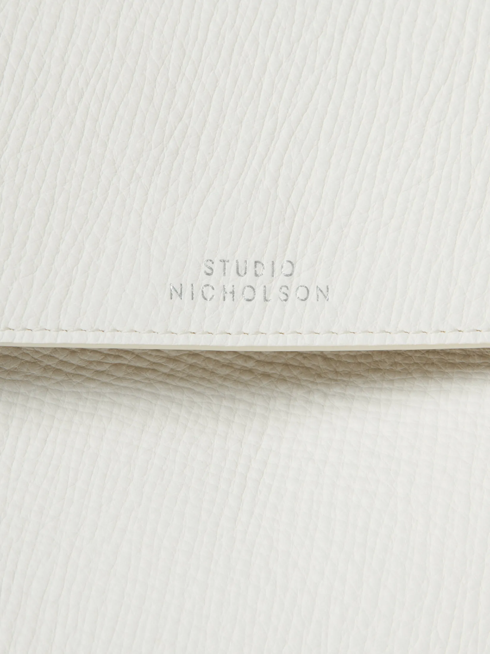 Hot Studio Nicholson Shiboru Leather Bag Parchment