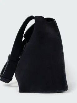 Hot Studio Nicholson Shiboru Suede Bag Darkest Navy