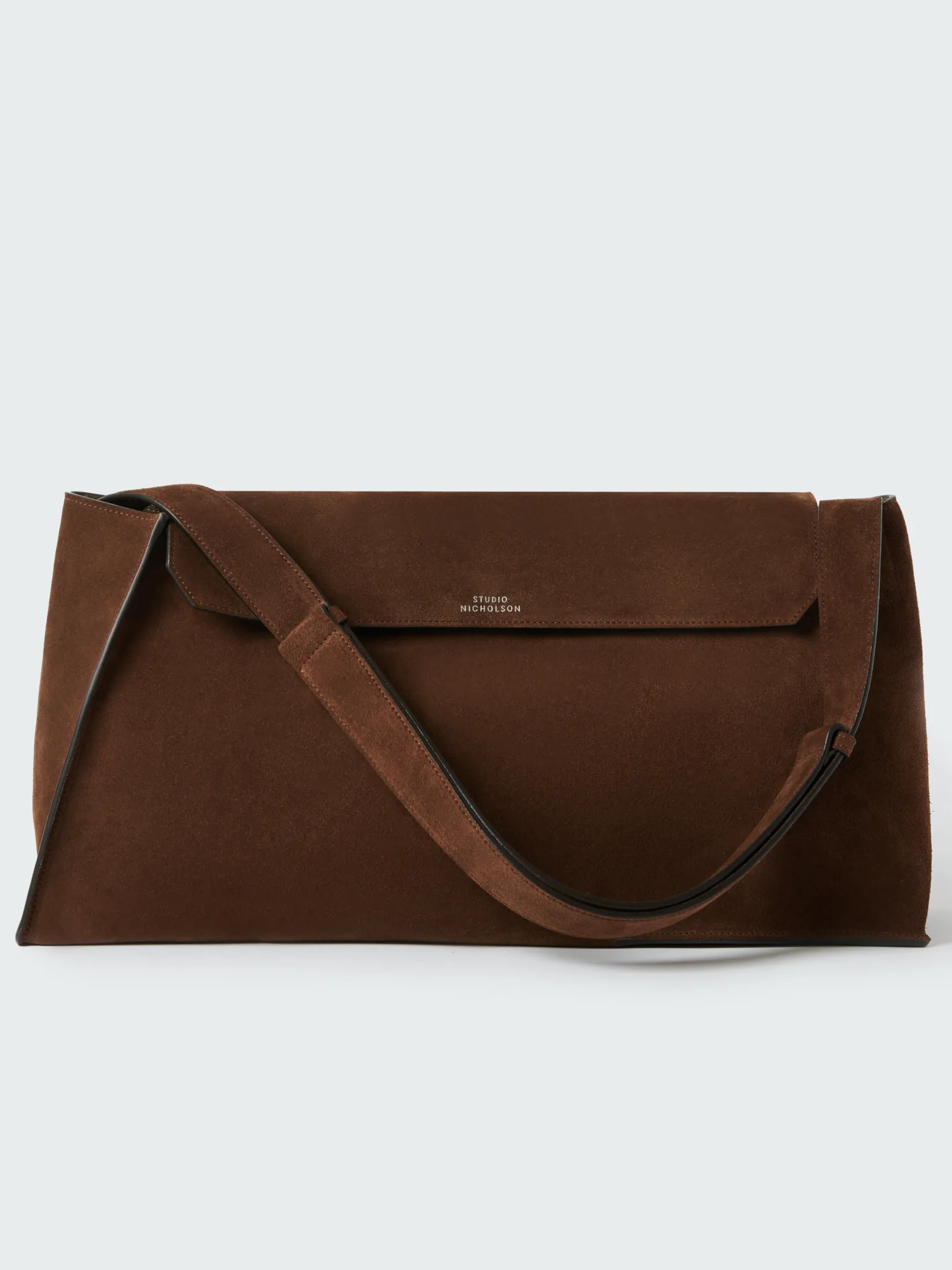Online Studio Nicholson Shiboru Suede Bag Cocoa