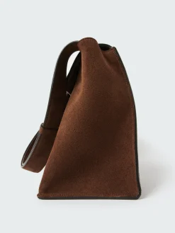 Online Studio Nicholson Shiboru Suede Bag Cocoa
