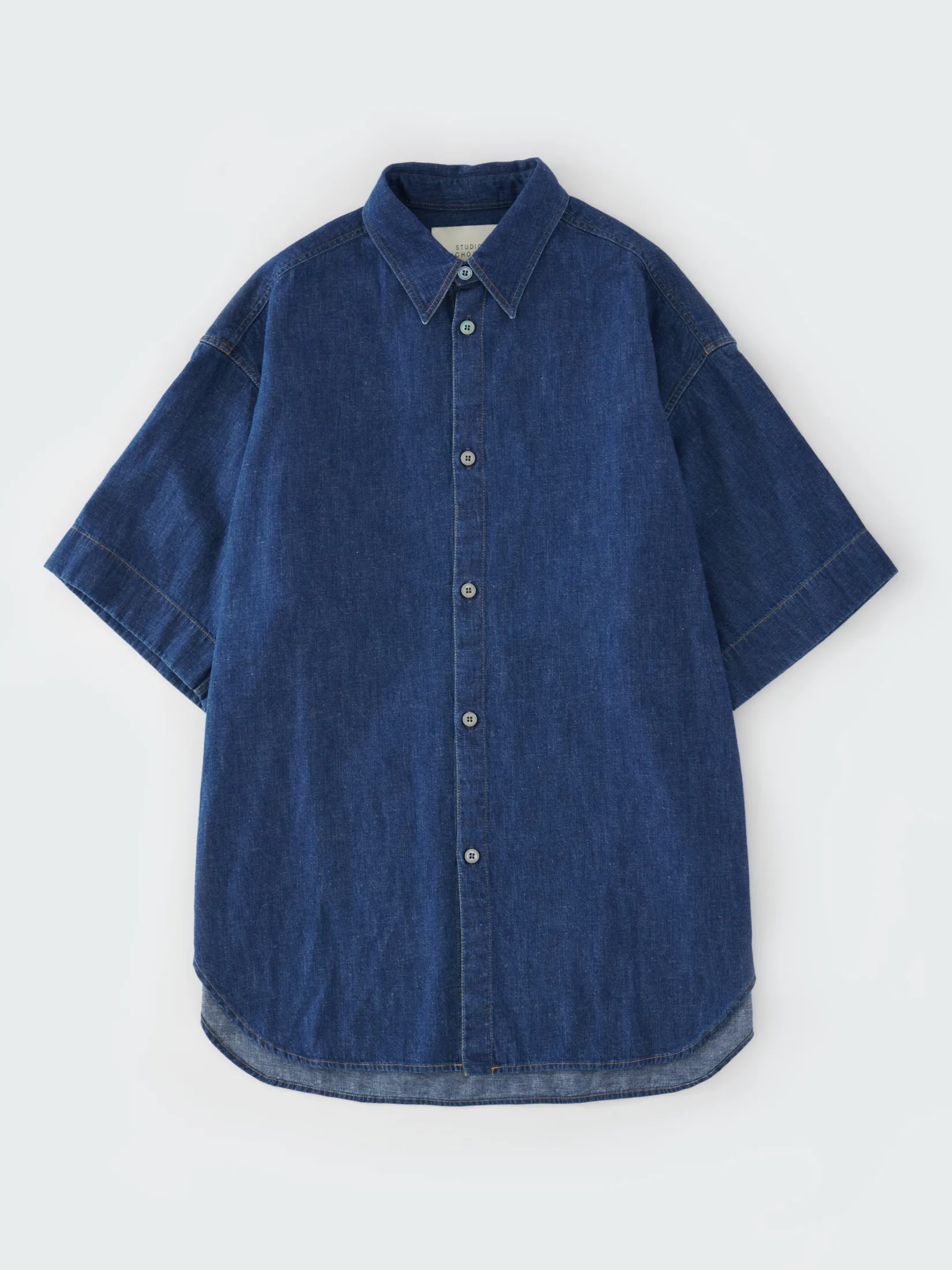 Sale Studio Nicholson Sorono Denim Shirt Indigo