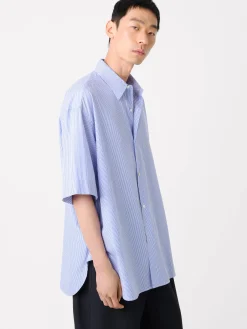 Discount Studio Nicholson Sorono Shirt Blue / White