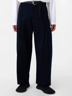 Discount Studio Nicholson Sorte Pant Dark Navy