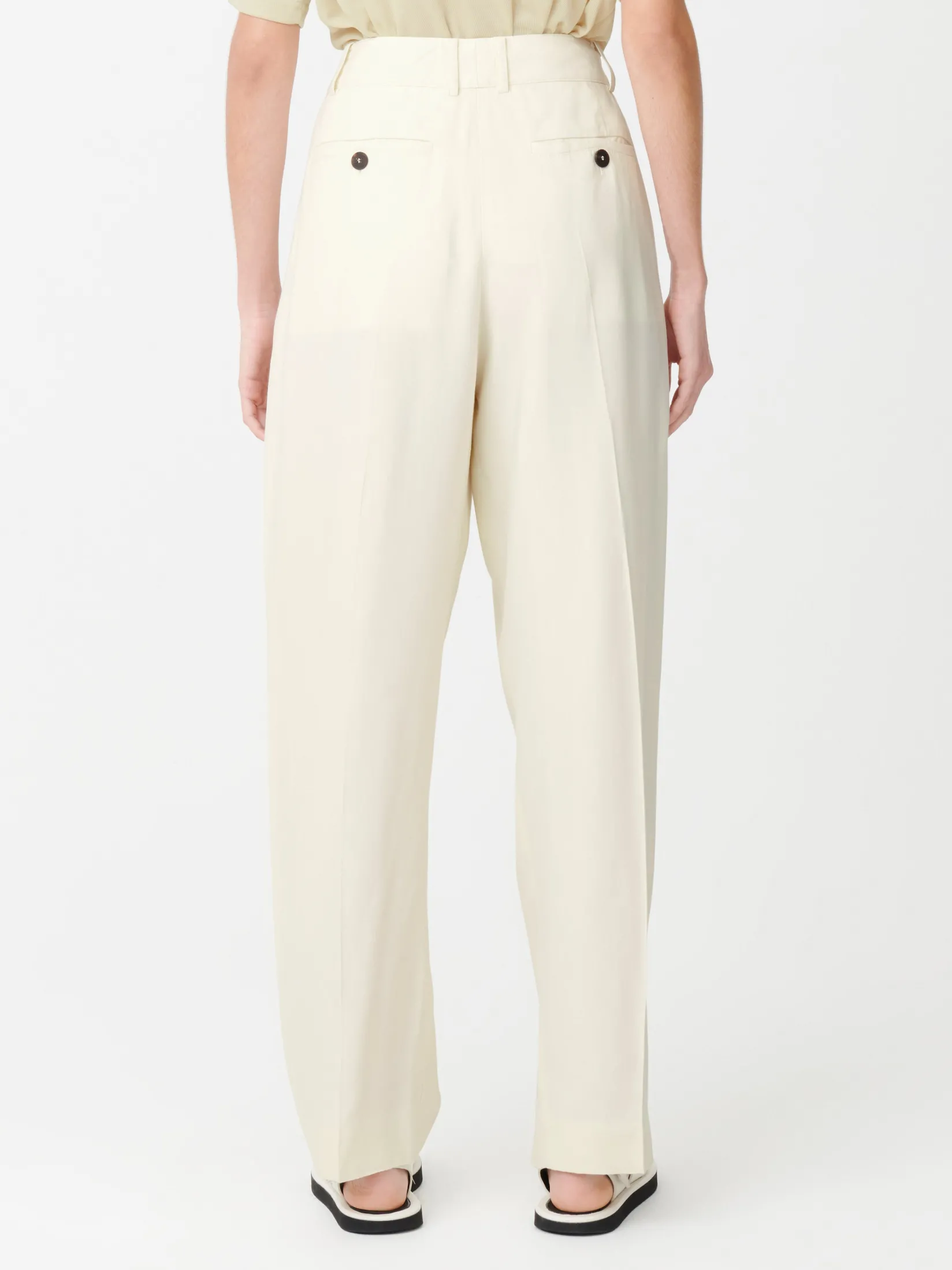 Discount Studio Nicholson Sperro Pant Parchment