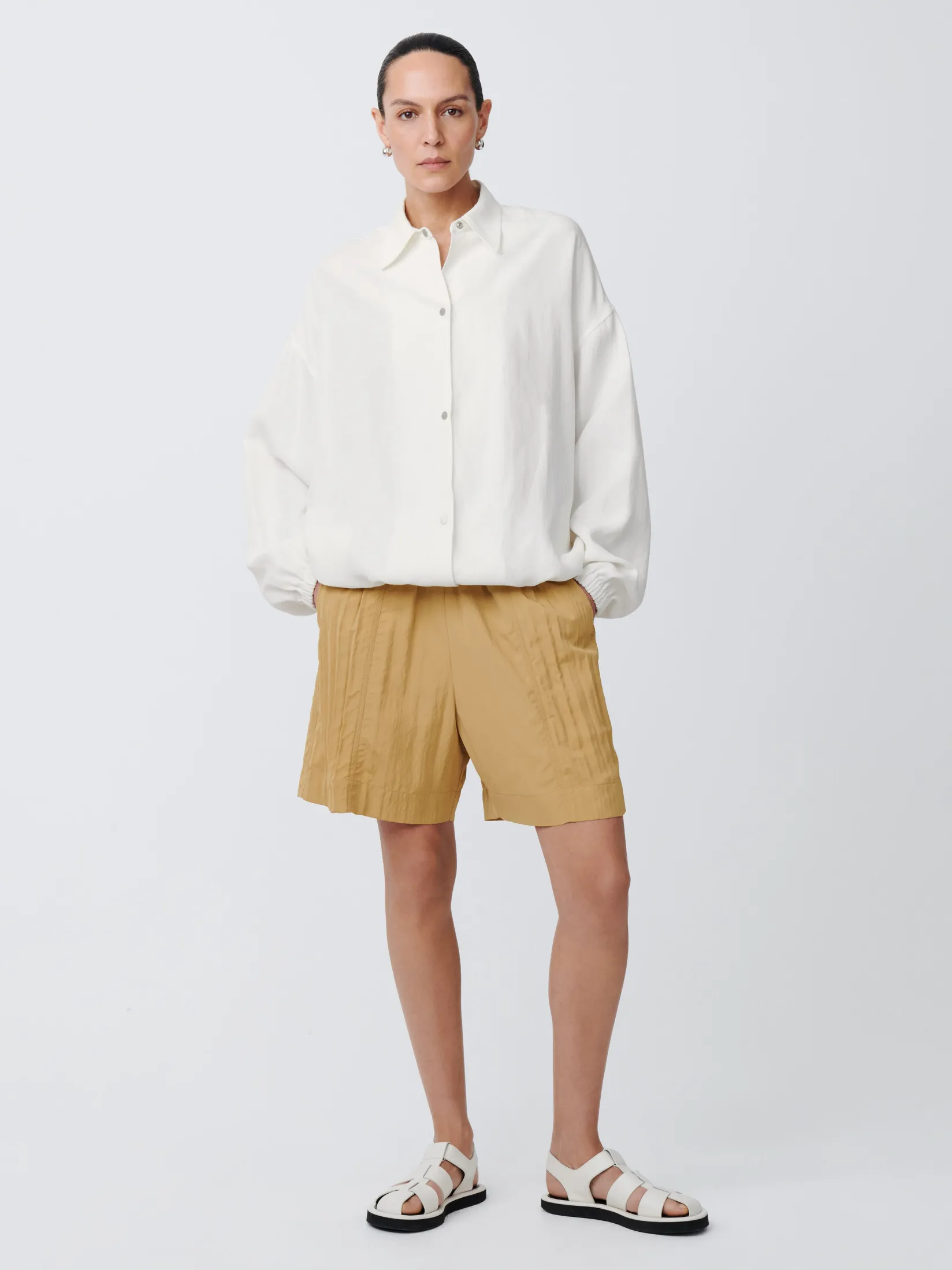 New Studio Nicholson Sprung Jacket Parchment