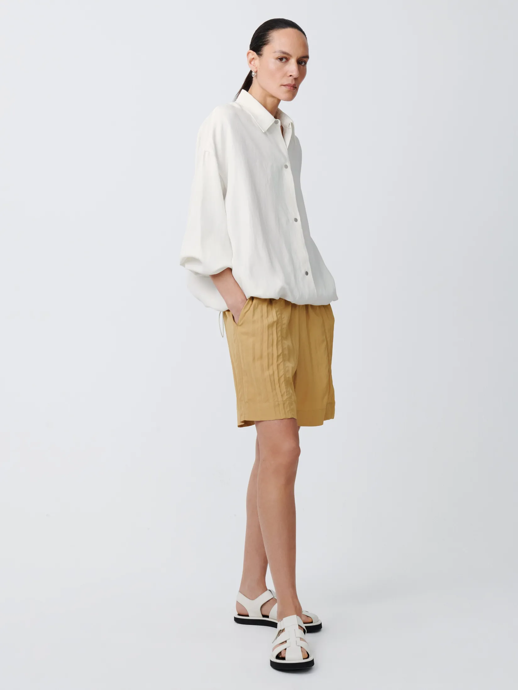 New Studio Nicholson Sprung Jacket Parchment