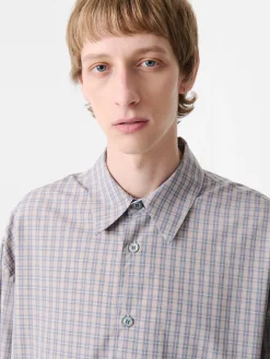 Discount Studio Nicholson Strike Check Shirt Multi