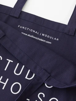 New Studio Nicholson Standard Tote Bag Dark Navy
