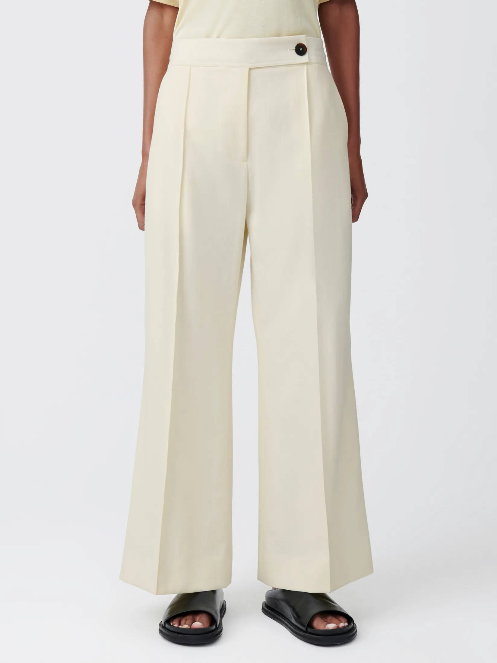 Outlet Studio Nicholson Sydney Pant Parchment