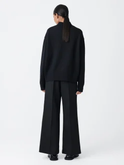 Hot Studio Nicholson Sydney Viscose Pant Darkest Navy