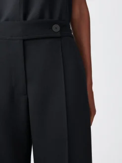 Hot Studio Nicholson Sydney Viscose Pant Darkest Navy
