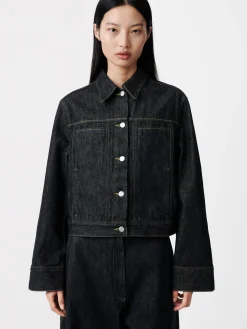Hot Studio Nicholson Tahoe Italian Denim Jacket Black