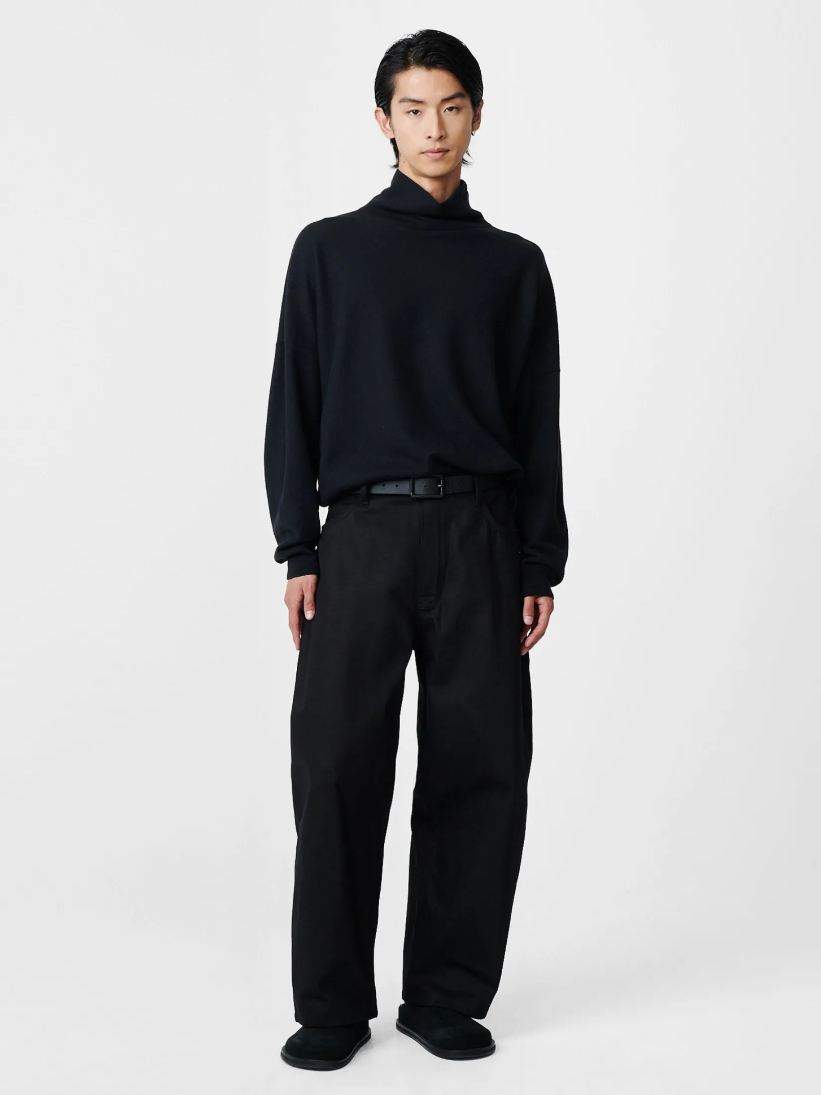 Discount Studio Nicholson Tensa Knit Darkest Navy