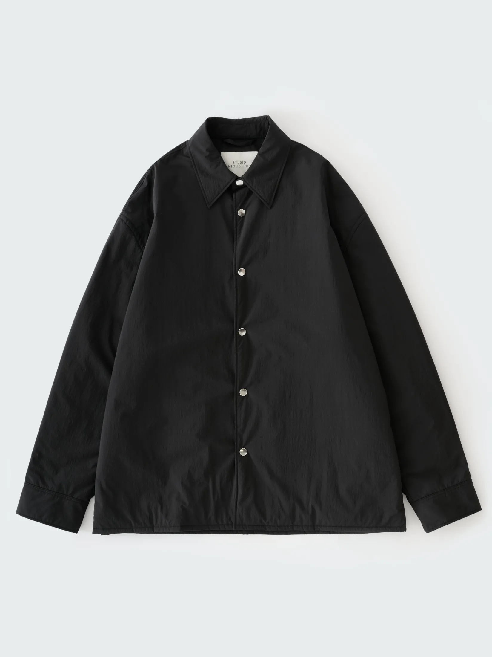 Outlet Studio Nicholson Troon Padded Shirt Black