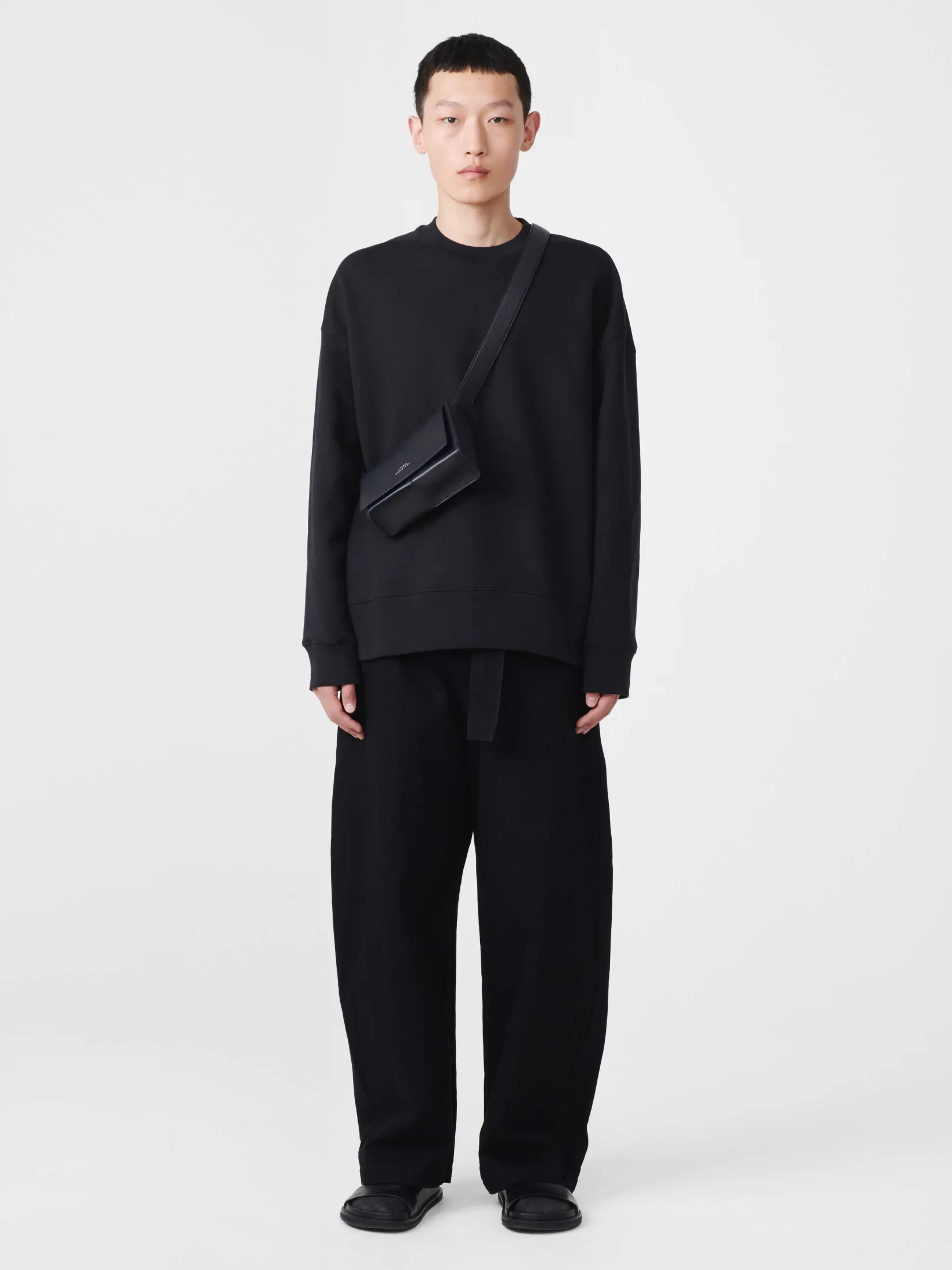 Discount Studio Nicholson Trowse Jersey Darkest Navy