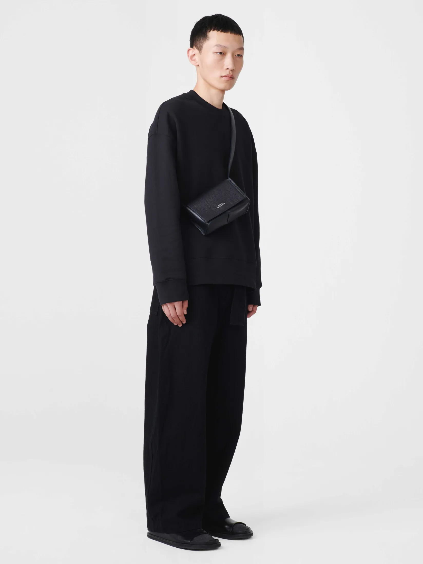 Discount Studio Nicholson Trowse Jersey Darkest Navy