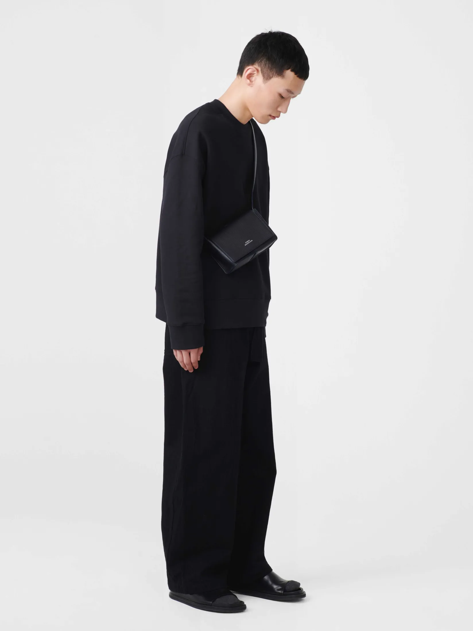 Discount Studio Nicholson Trowse Jersey Darkest Navy