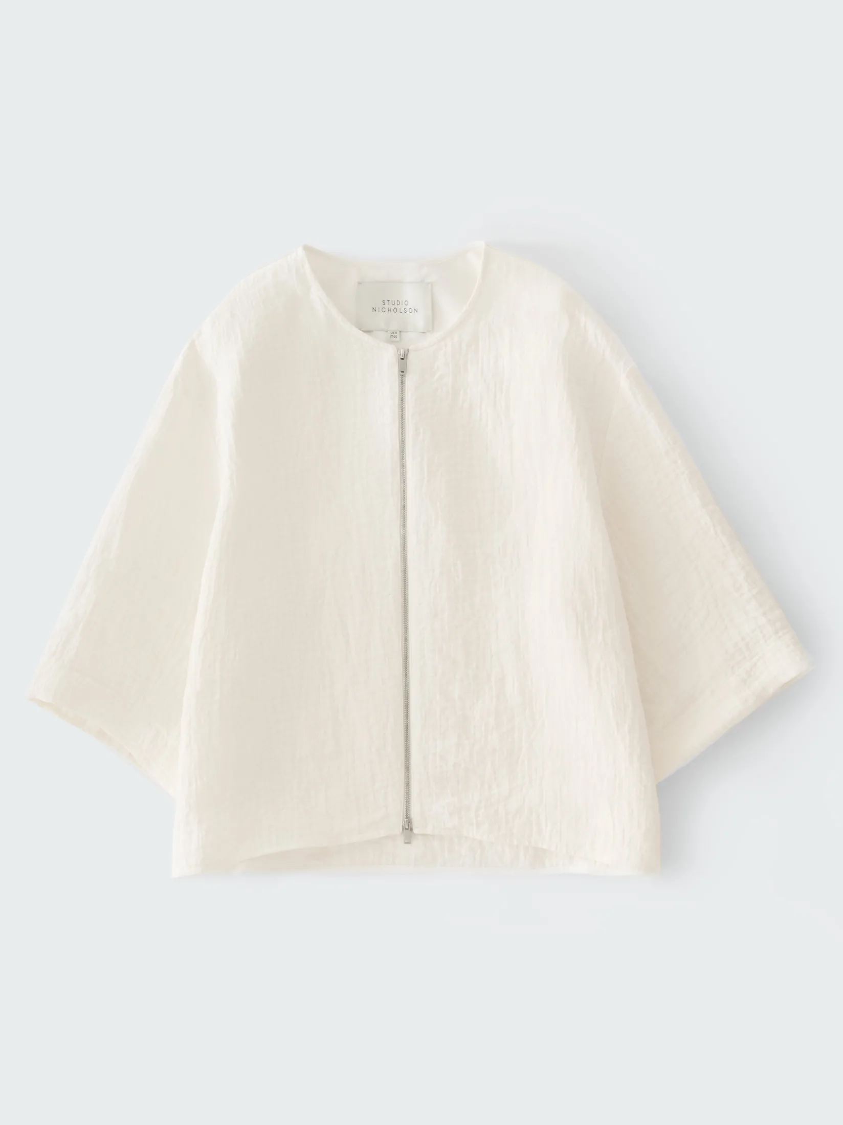New Studio Nicholson Tuttle Linen Shirt Parchment