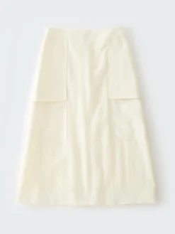 Clearance Studio Nicholson Tyrell Skirt Parchment