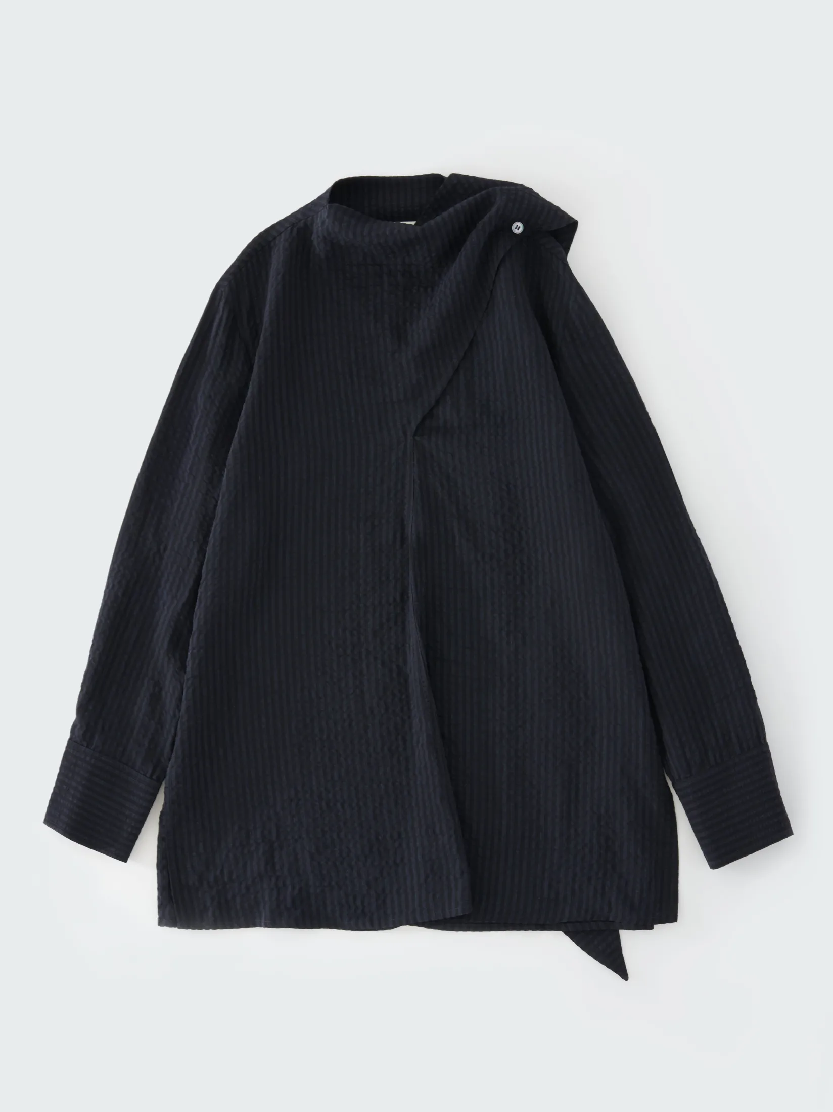 Discount Studio Nicholson Utah Striped Top Darkest Navy