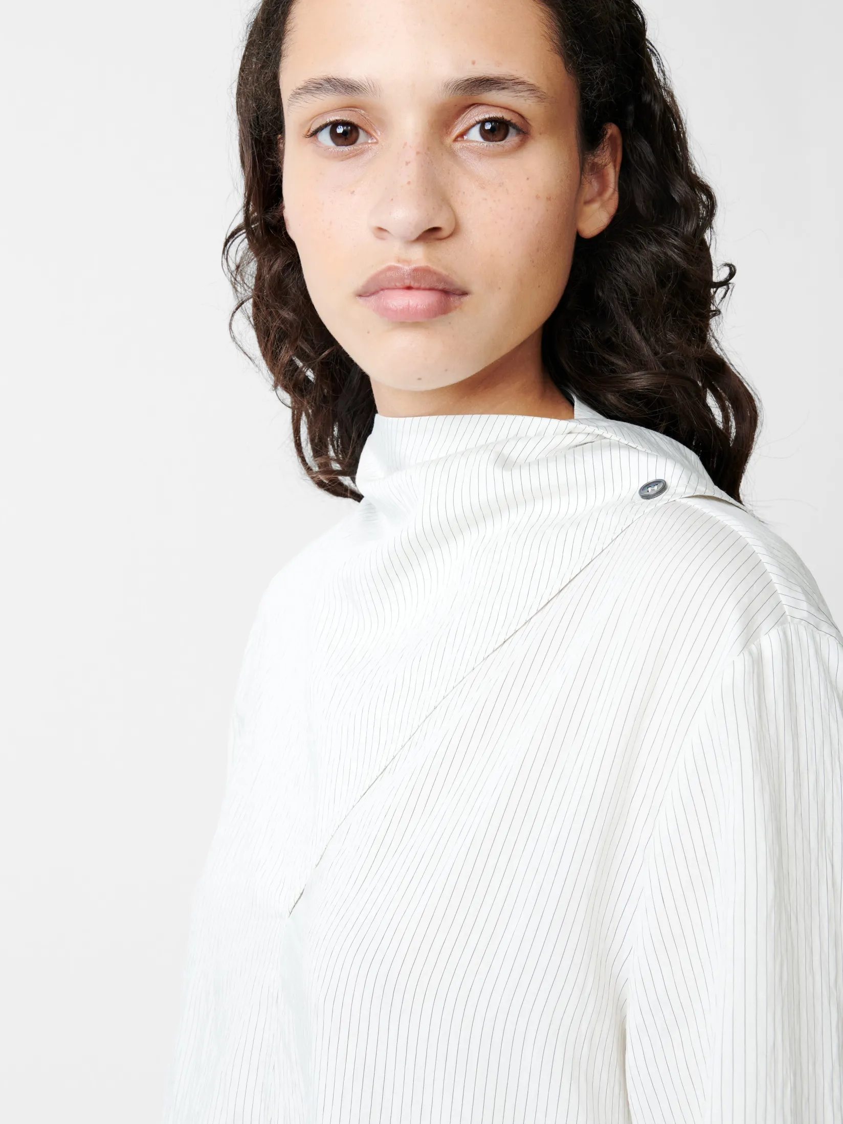 Best Studio Nicholson Utah Top Black / White Stripe