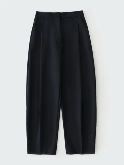 Fashion Studio Nicholson Vai Tropical Wool Pant Darkest Navy