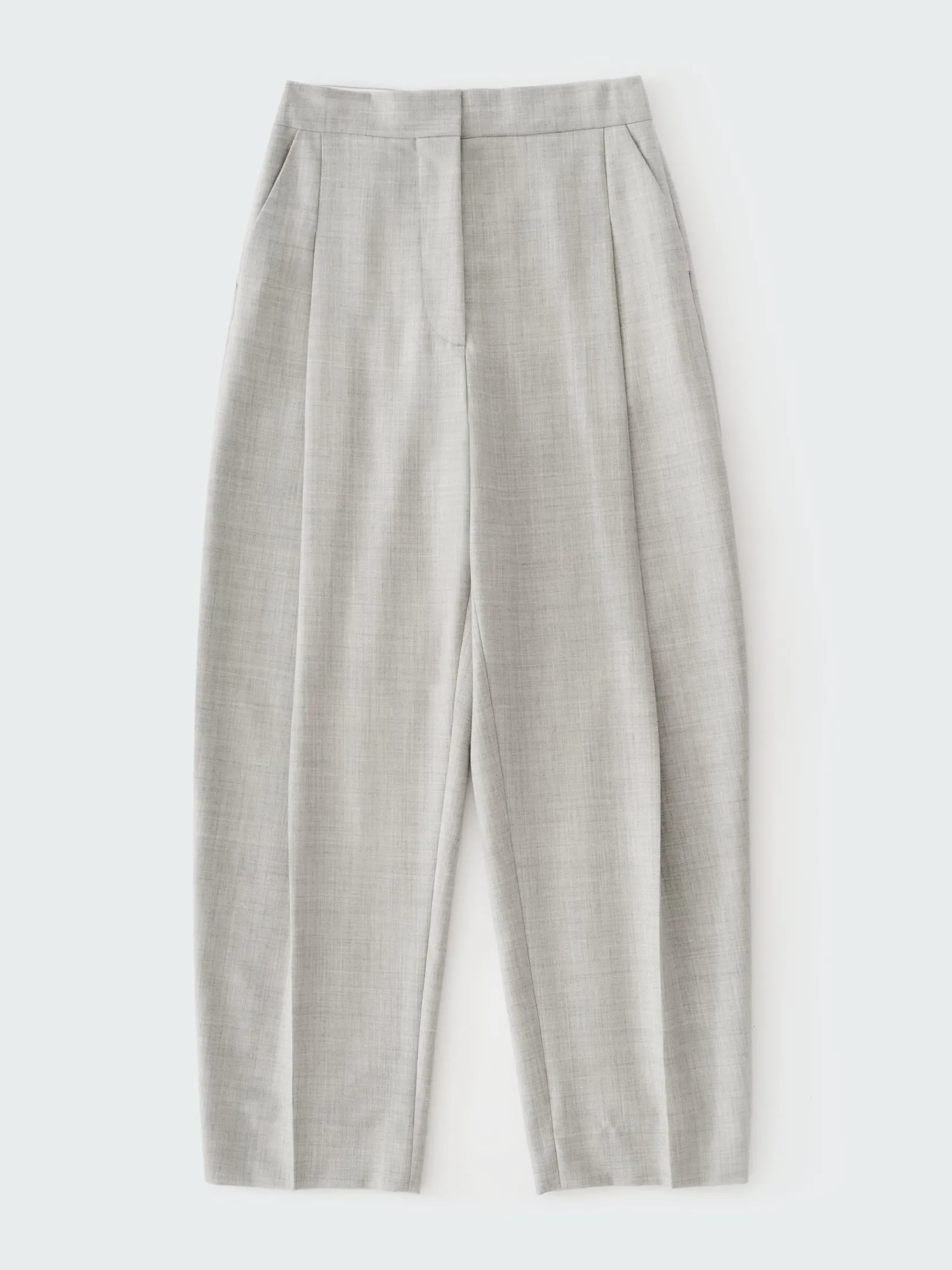Online Studio Nicholson Vai Tropical Wool Pant Ice Melange
