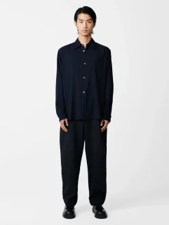 Hot Studio Nicholson View Shirt Darkest Navy